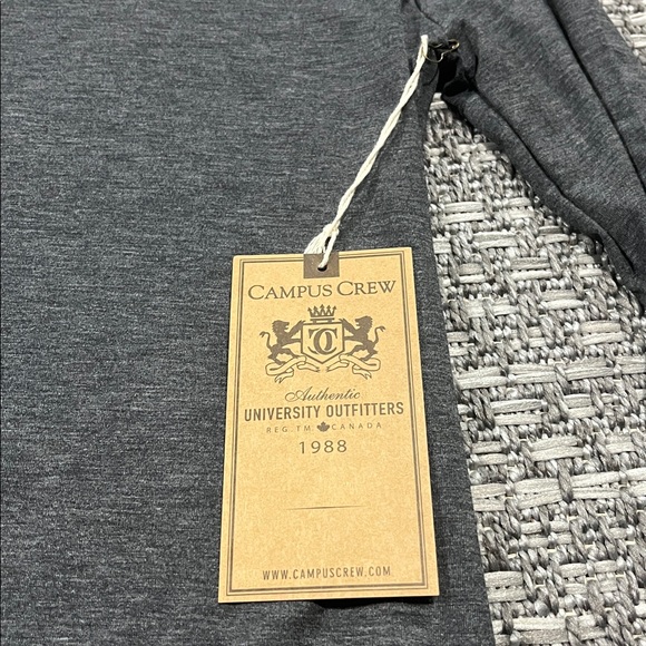 Campus Crew | Long Sleeved Grey Shirt - Picture 8 of 10